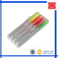 Promotional Non-toxic 4pcs Highlighter Pen Set